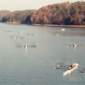 Boats at the finish line